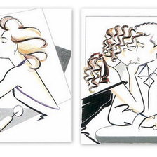 Схема вышивки «свидание»