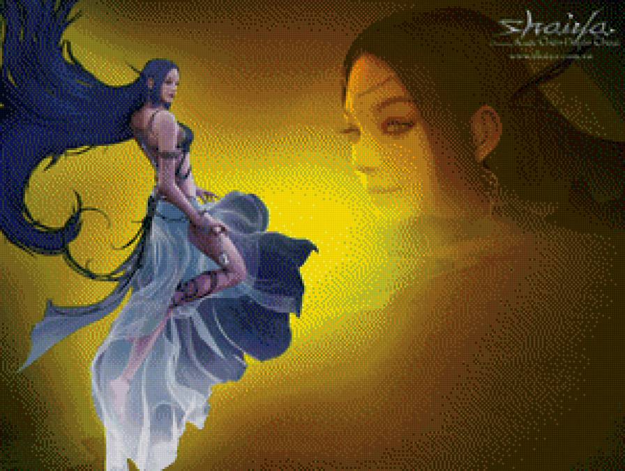 №586936 - фэнтэзи.девушка - предпросмотр