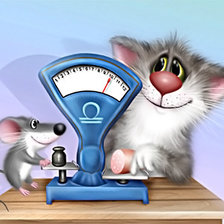 Схема вышивки «Кот-продавец»