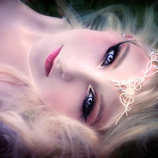 Схема вышивки «эльфийка»