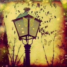 Схема вышивки «фонарь»