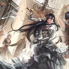 Схема вышивки «аниме»