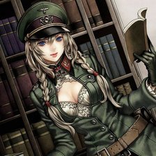 Схема вышивки «аниме»