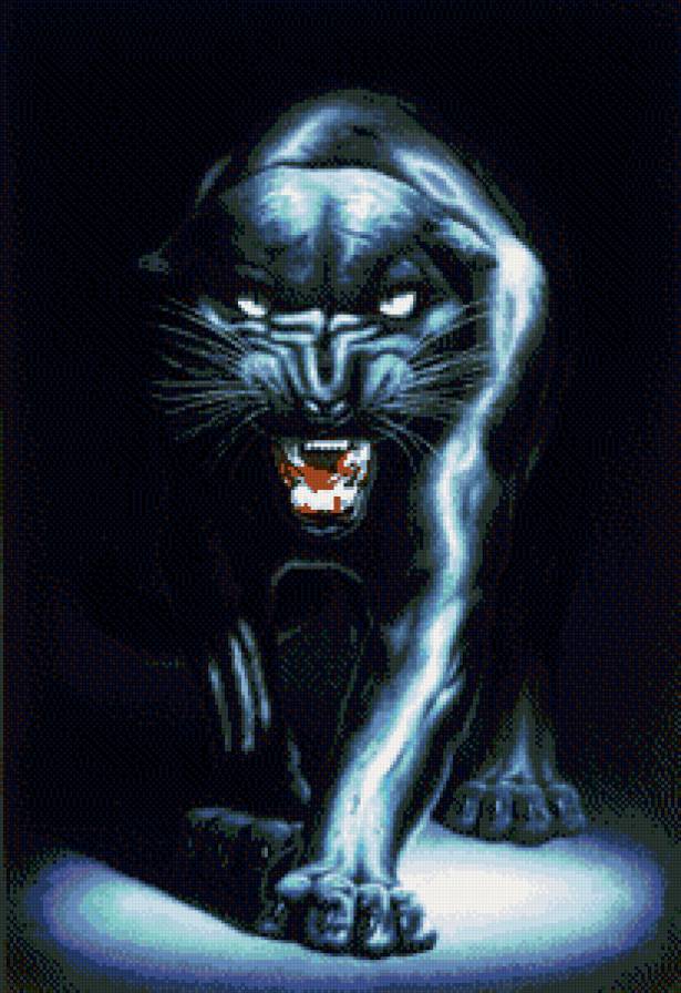 пантера - пантера, животные, кошка - предпросмотр