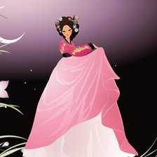 Схема вышивки «Moonflower»