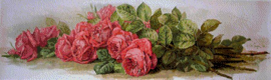 Paul De Longpre - roze w malarstwie - предпросмотр