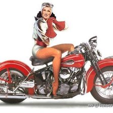 Схема вышивки «девушка»