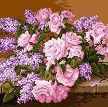 Схема вышивки «букет»