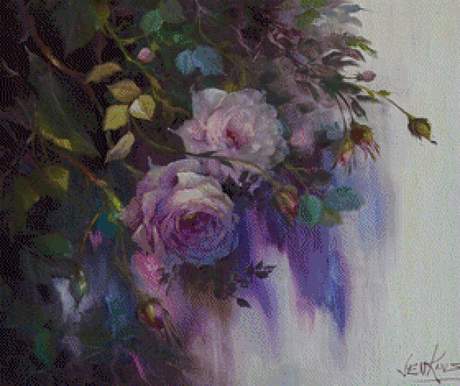 Gary Jenkins - roze w malarstwie - предпросмотр