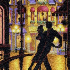 Схема вышивки «танго»