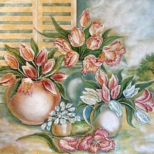 Схема вышивки «цветы»