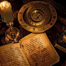 Схема вышивки «Старая книга»