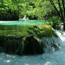 Схема вышивки «водопад»