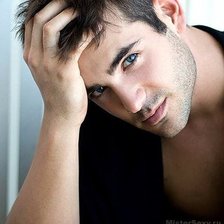 Схема вышивки «Мужчина»