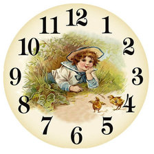 Схема вышивки «цыферблат»