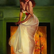 Схема вышивки «сама скромность»