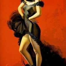 Схема вышивки «танец страсти»