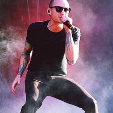 Схема вышивки «Chester Bennington»