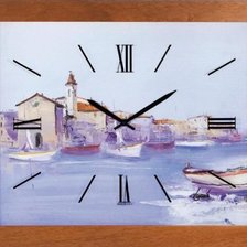 Схема вышивки «часы»