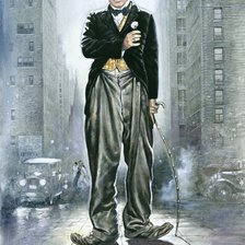 Схема вышивки «грустный Чарли»