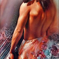 Схема вышивки «Индейский парень»