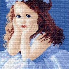 Схема вышивки «Портрет»