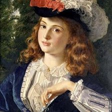 Схема вышивки «Женский образ»