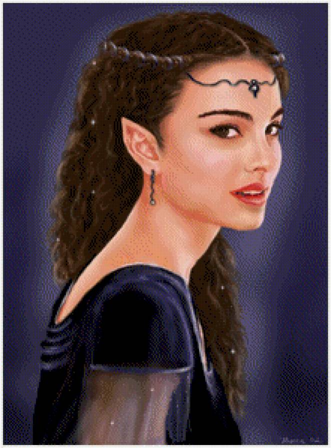 эльфийка - эльф, женщина, девушка, женский образ - предпросмотр