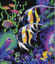 Схема вышивки «Подводный мир»