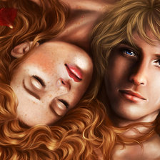 Схема вышивки «вечная любовь»