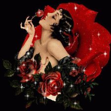 девушка роза