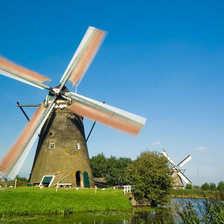 Схема вышивки «Мельница»