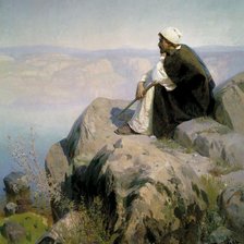 Схема вышивки «Василий Поленов "Мечты"»