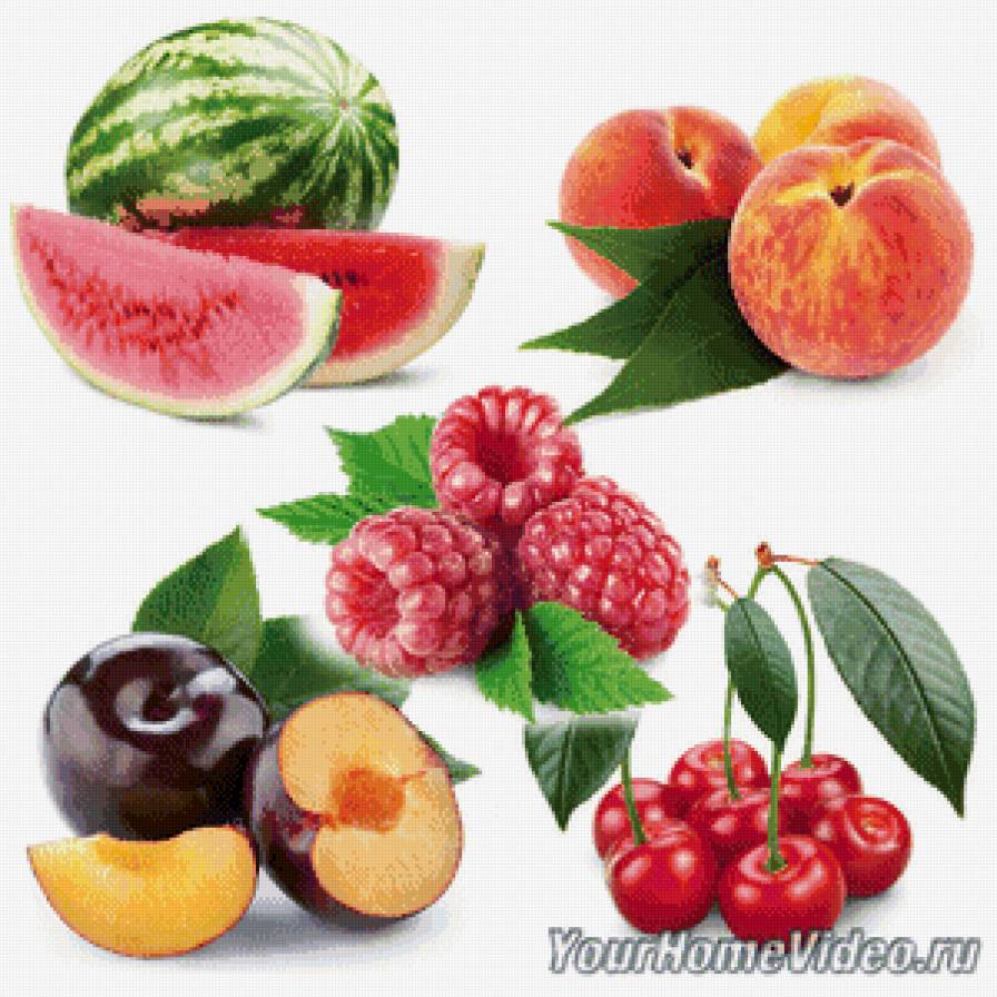 фрукты - кухня, фрукты, натюрморт - предпросмотр