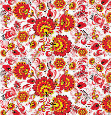 Схема вышивки «хохлома»