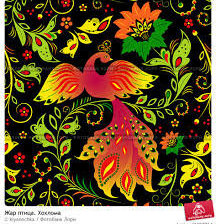 Схема вышивки «жарптица»