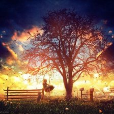 Схема вышивки «Детство»