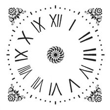 Схема вышивки «цыферблат»