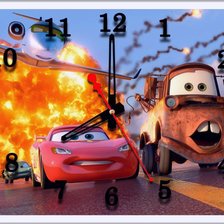 Схема вышивки «Часы»