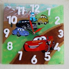 Схема вышивки «Часы 3»