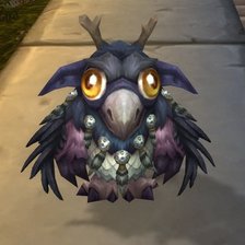 Схема вышивки «Сова World Of Warcraft»