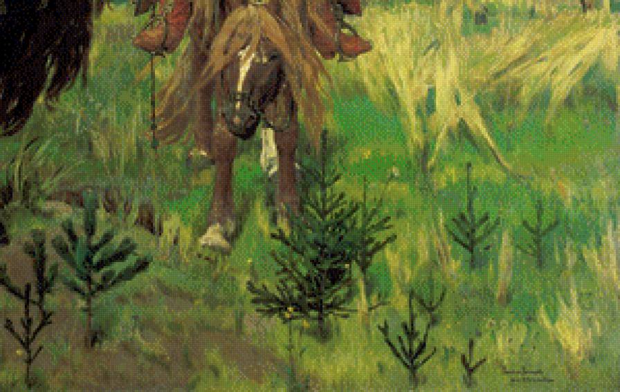 Виктор Васнецов  "Богатыри" ч. 4 низ - богатыри, картины, виктор, васнецов - предпросмотр