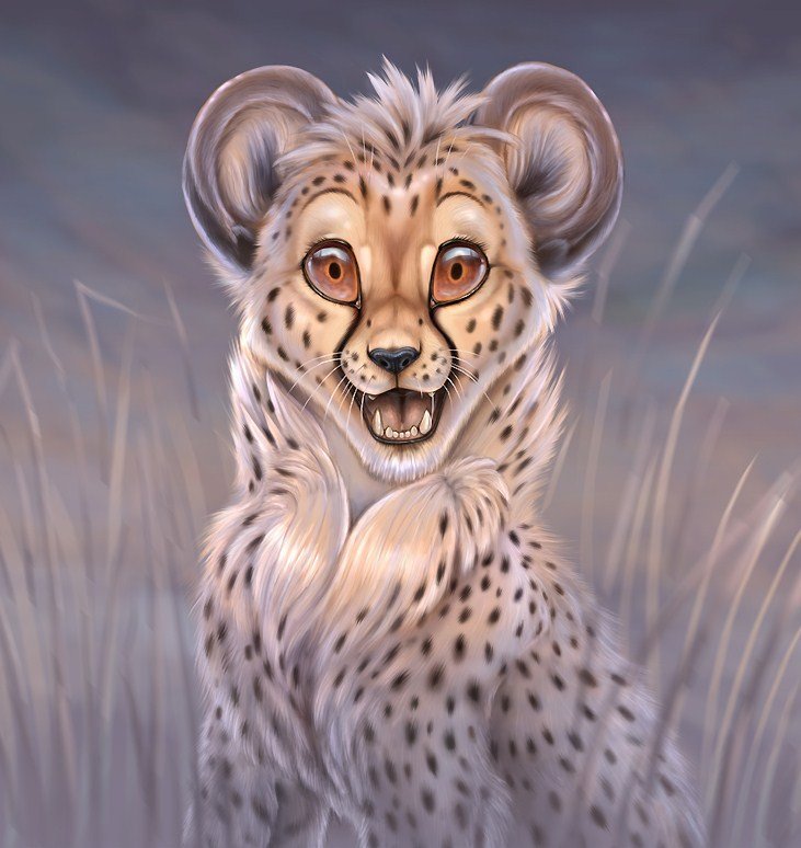 Леопард - леопард, животное - оригинал