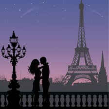 Схема вышивки «Париж»