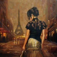 Схема вышивки «Париж»