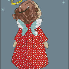 Ангелок в красном