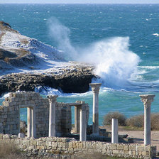 Схема вышивки «Херсонес зимой»