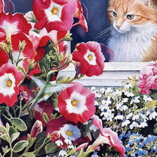 Схема вышивки «ты кто?»