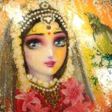 Схема вышивки «Шри Радха»