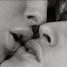 Схема вышивки «поцелуй»